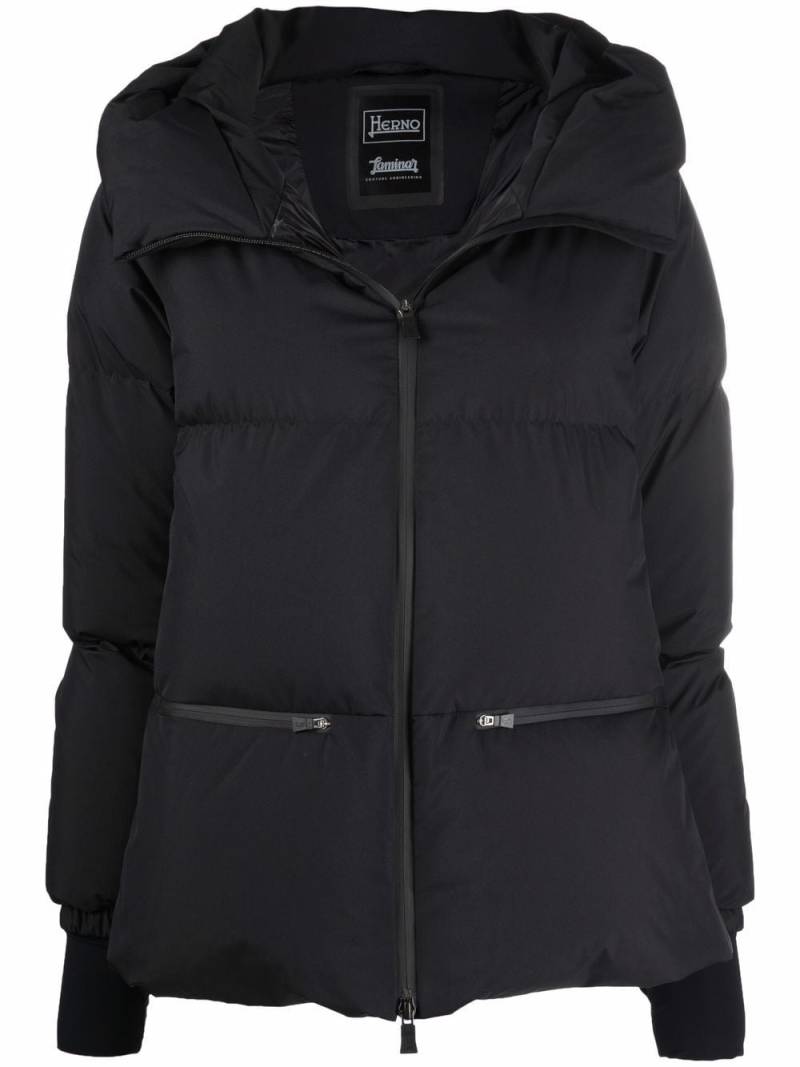 Herno hooded padded coat - Black von Herno