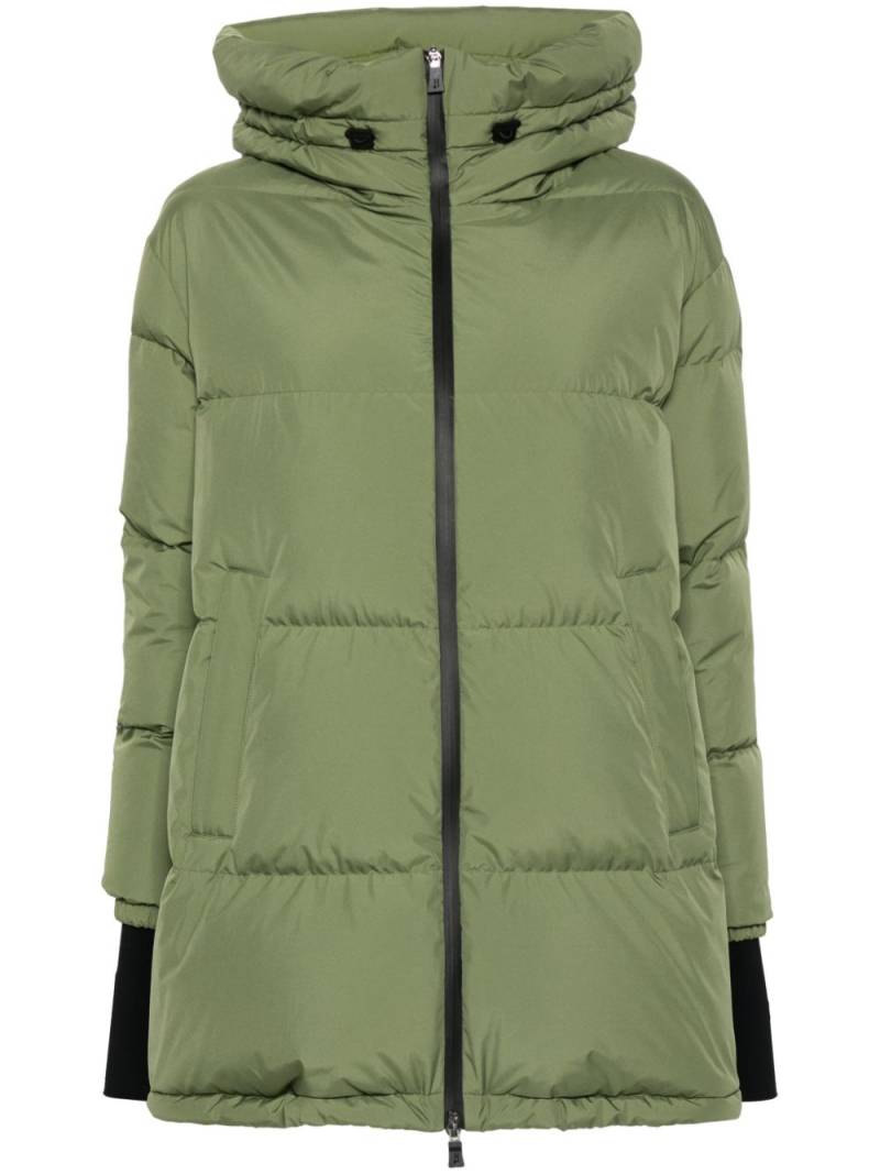 Herno hooded padded jacket - Green von Herno