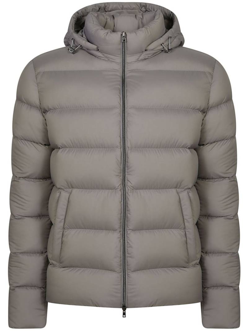 Herno hooded padded jacket - Grey von Herno