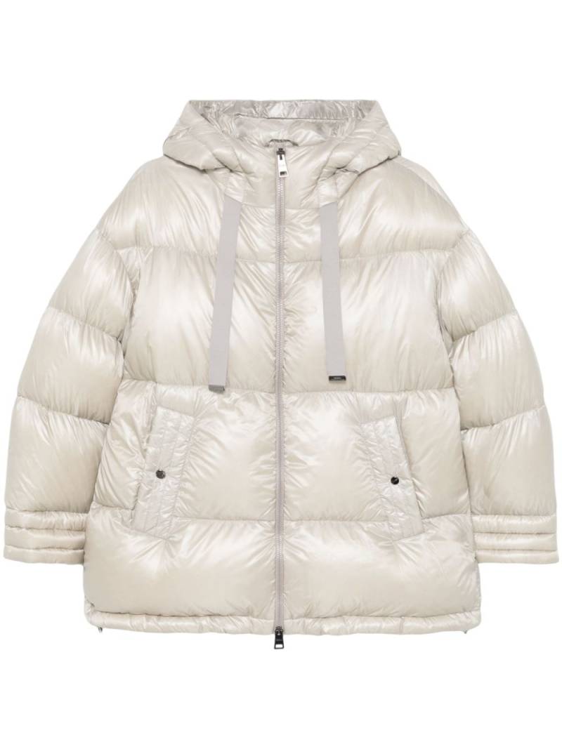 Herno hooded puffer jacket - Neutrals von Herno