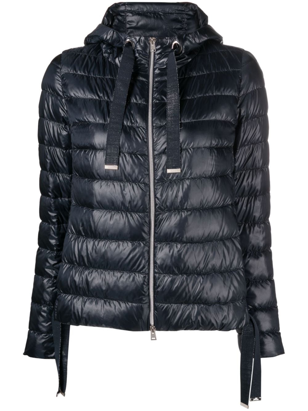 Herno hooded quilted jacket - Blue von Herno