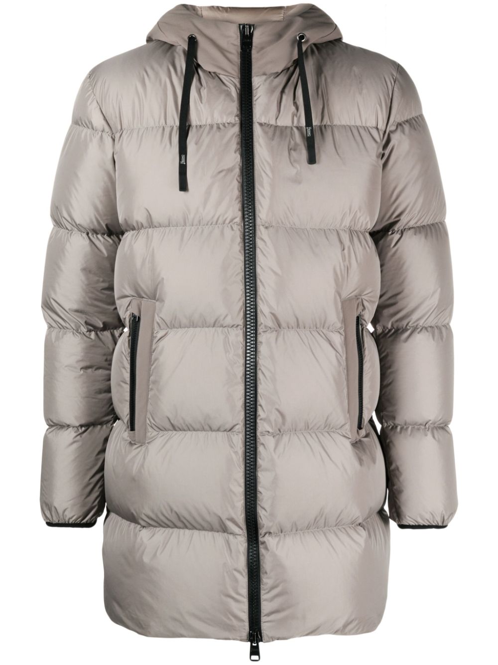 Herno hooded quilted padded jacket - Neutrals von Herno