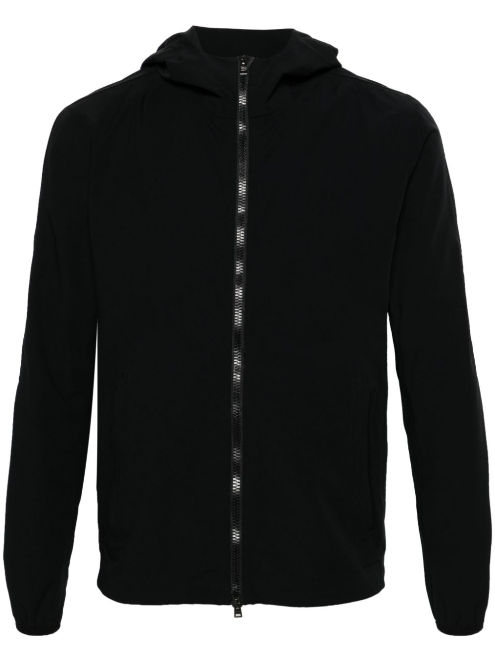 Herno hooded water-repellent jacket - Black von Herno