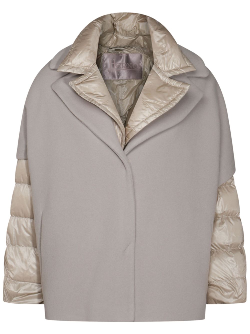 Herno layered padded jacket - Neutrals von Herno