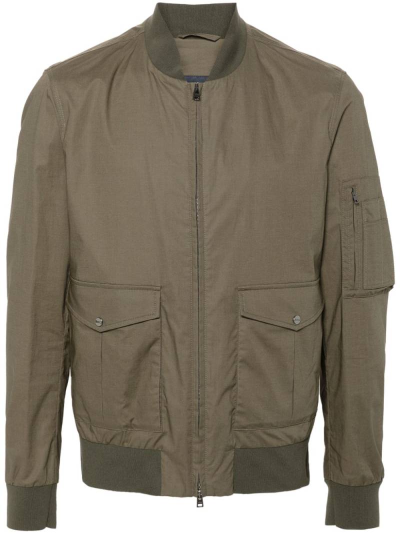 Herno lightweight bomber jacket - Green von Herno