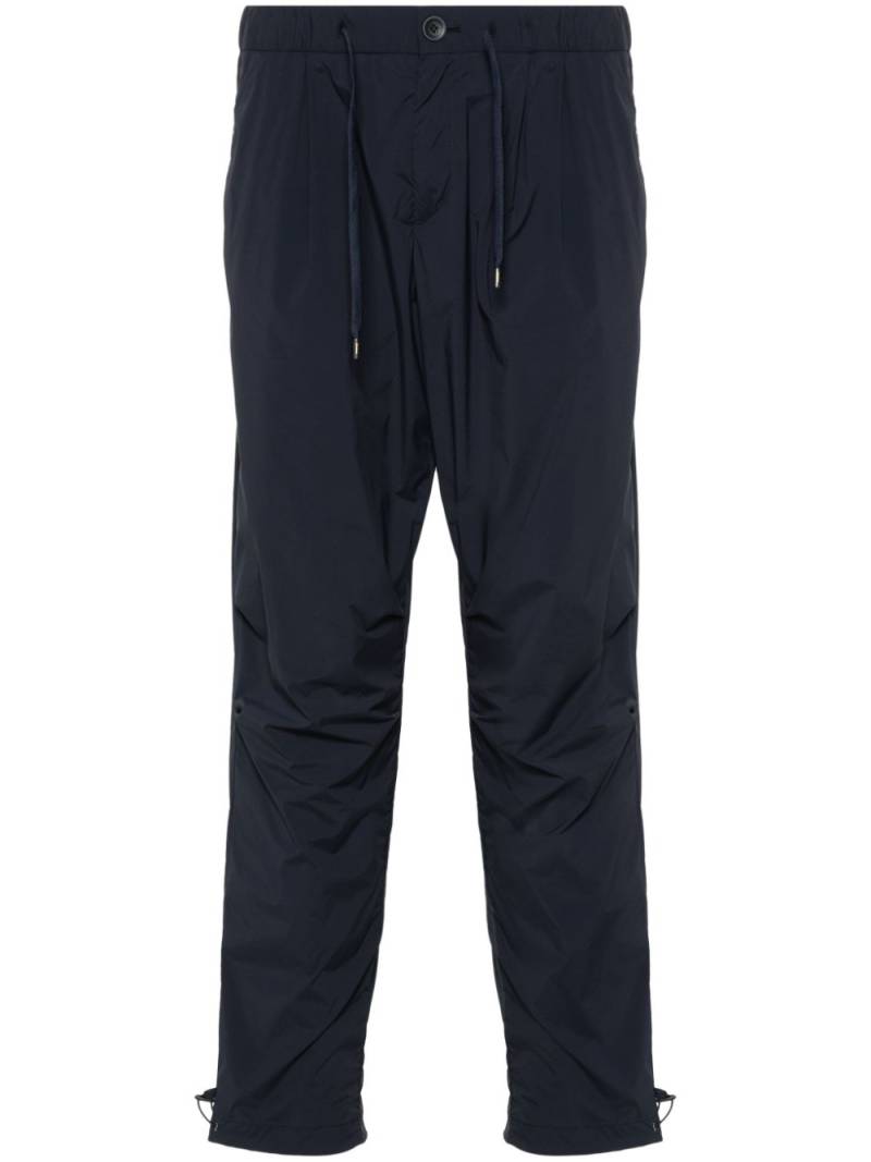 Herno lightweight tapered trousers - Blue von Herno