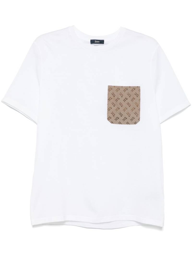 Herno logo-embroidered T-shirt - White von Herno