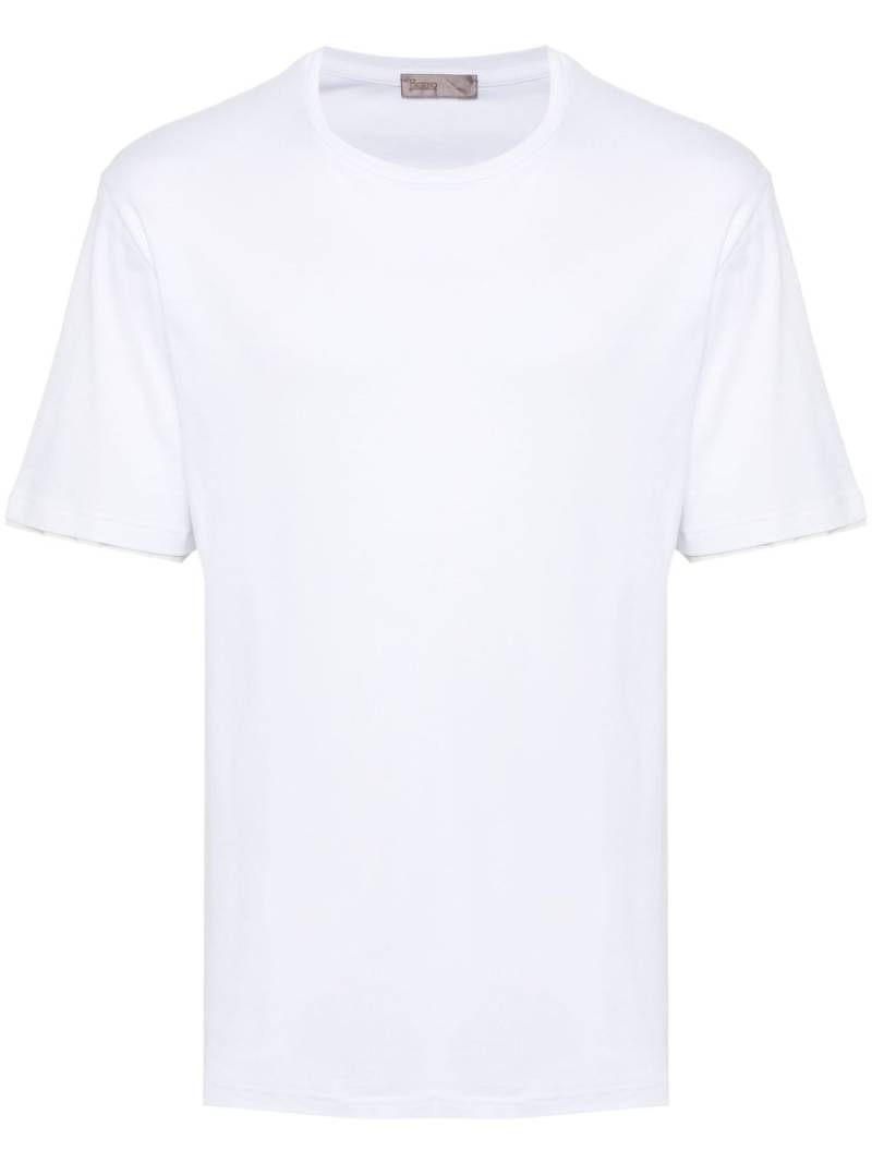 Herno logo-plaque T-shirt - White von Herno