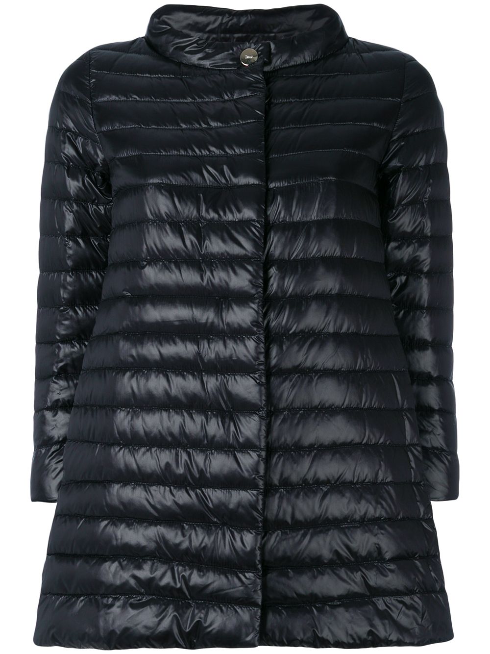 Herno midi padded coat - Black von Herno