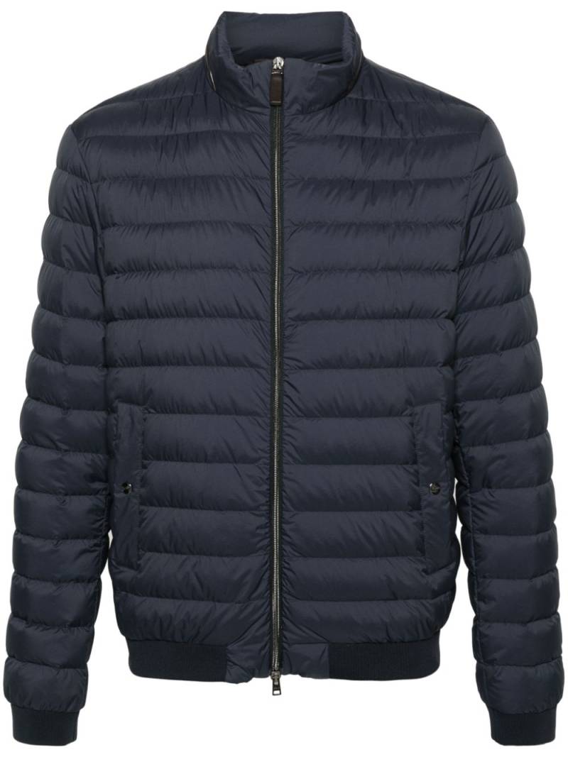 Herno mock-neck padded jacket - Blue von Herno