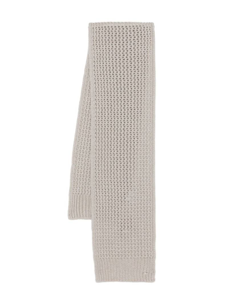 Herno open-knit scarf - Neutrals von Herno