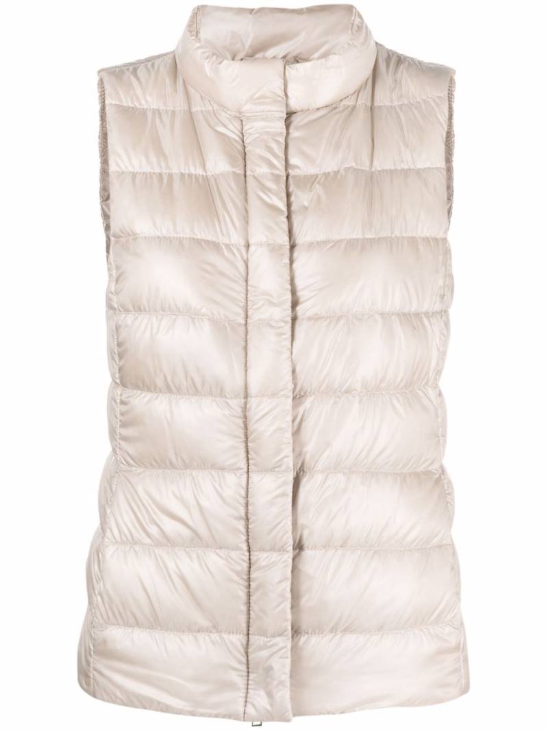 Herno padded down gilet - Neutrals von Herno