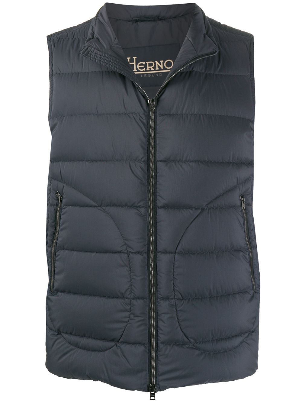 Herno padded gilet - Black von Herno