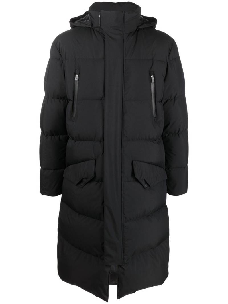 Herno padded hooded down coat - Black von Herno