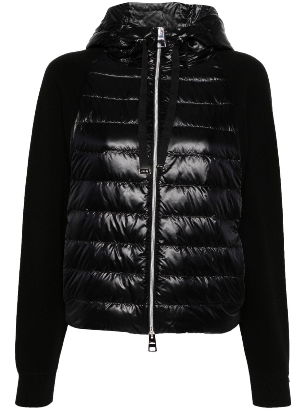 Herno padded hooded jacket - Black von Herno