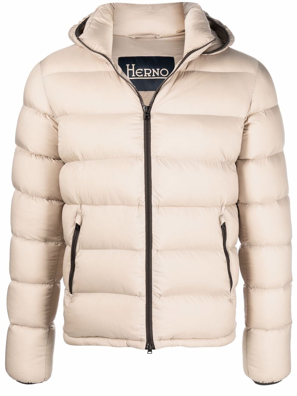 Herno padded quilted coat - Neutrals von Herno