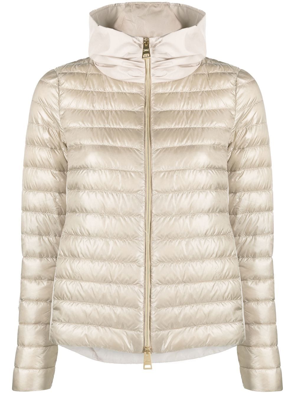 Herno padded zip-fastening jacket - Neutrals von Herno