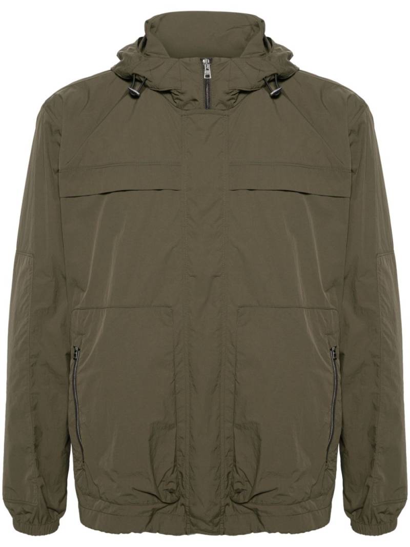 Herno panelled hooded windbreaker - Green von Herno