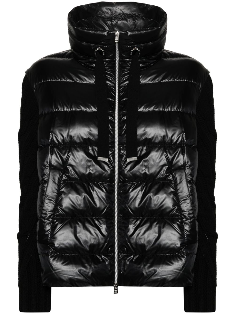 Herno panelled puffer jacket - Black von Herno