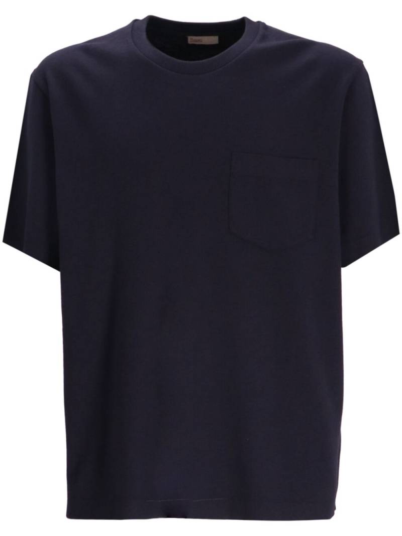 Herno patch pocket t-shirt - Blue von Herno