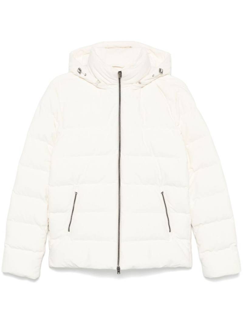 Herno pinwale-corduroy jacket - White von Herno