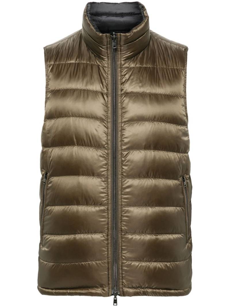 Herno puffer gilet - Green von Herno