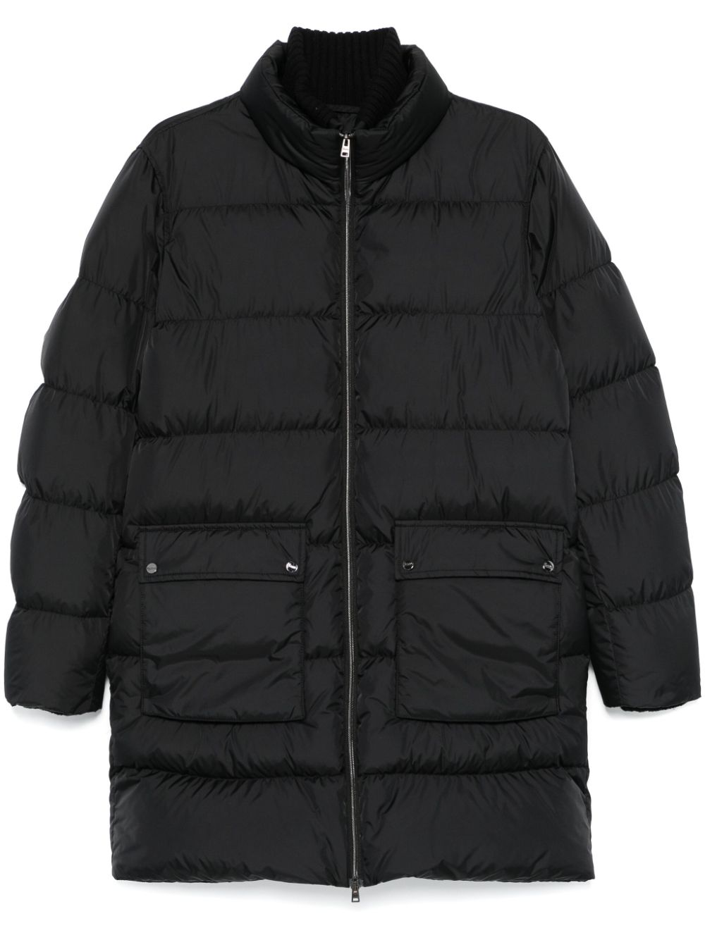 Herno quilted coat - Black von Herno