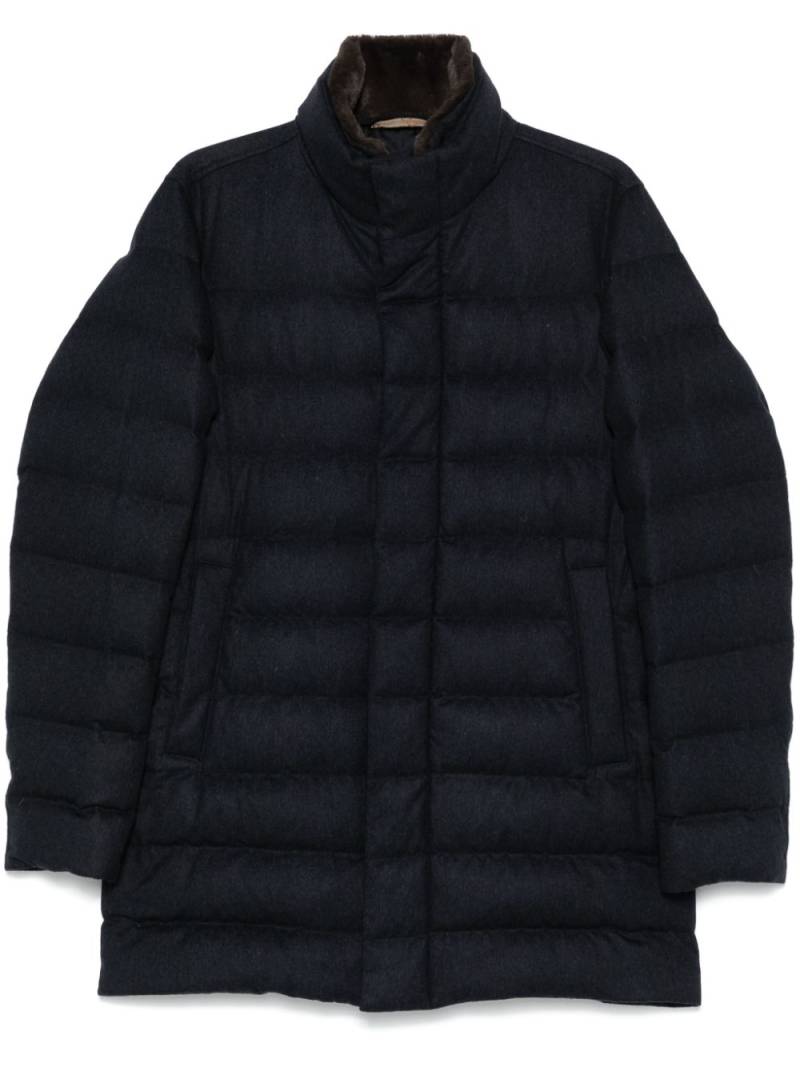 Herno quilted coat - Blue von Herno