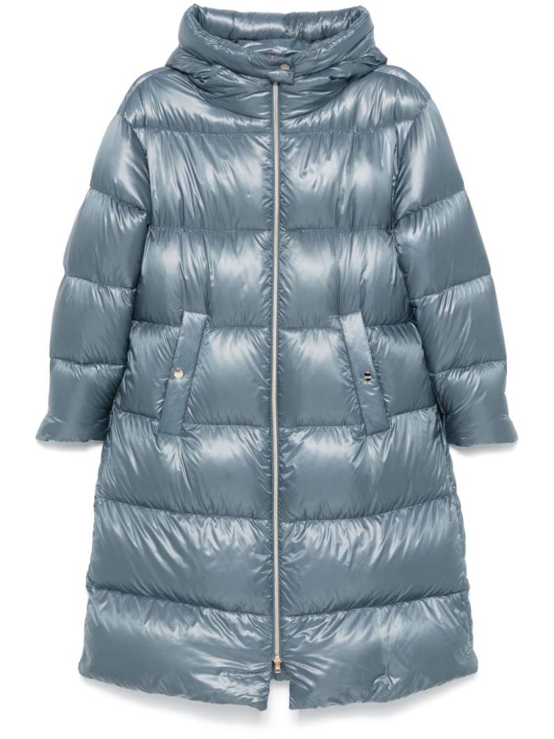 Herno quilted down coat - Blue von Herno