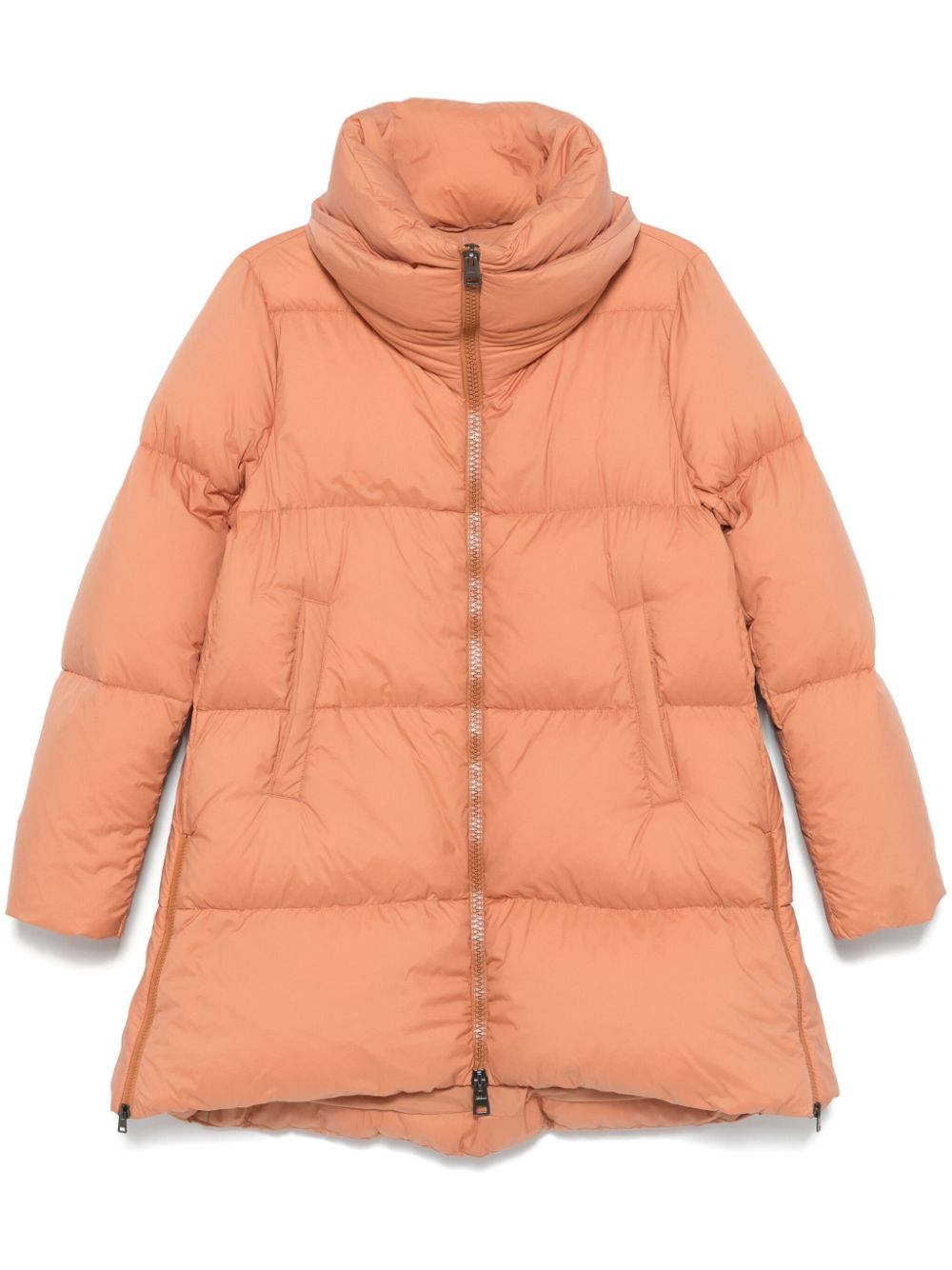 Herno quilted down coat - Orange von Herno