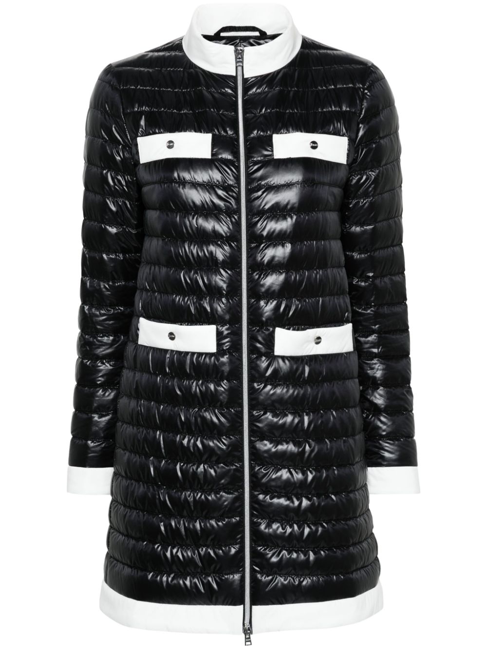 Herno quilted down jacket - Black von Herno