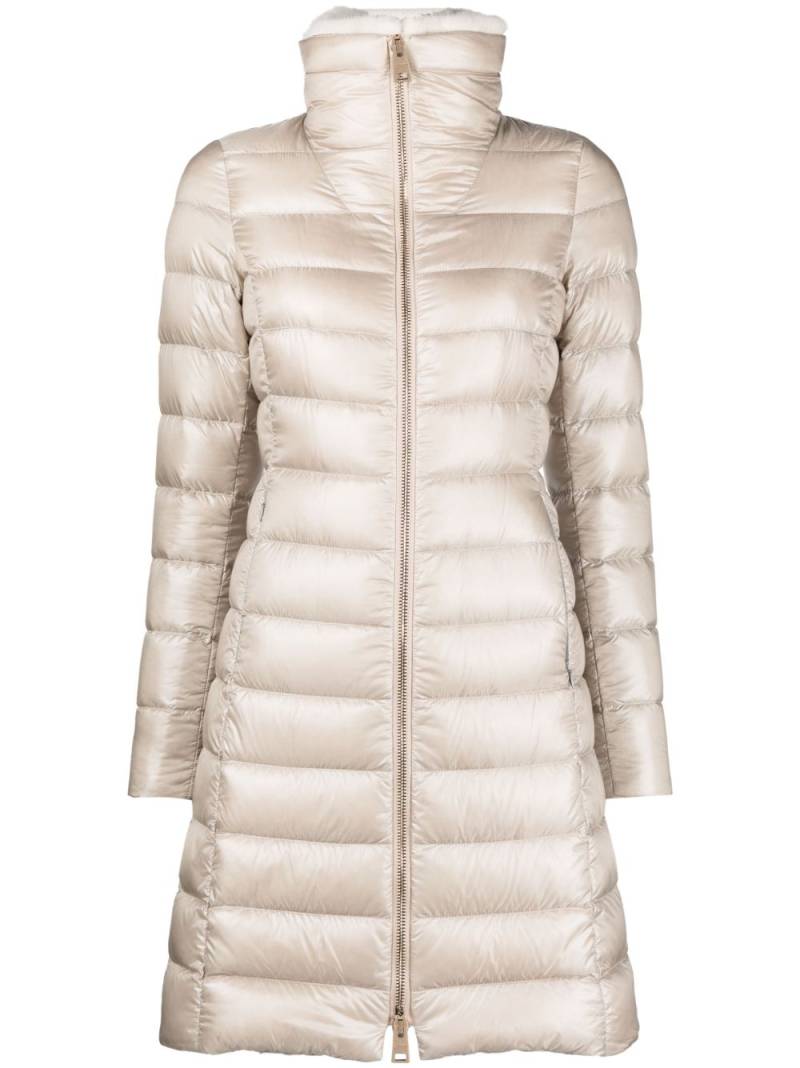 Herno quilted hooded jacket - Neutrals von Herno