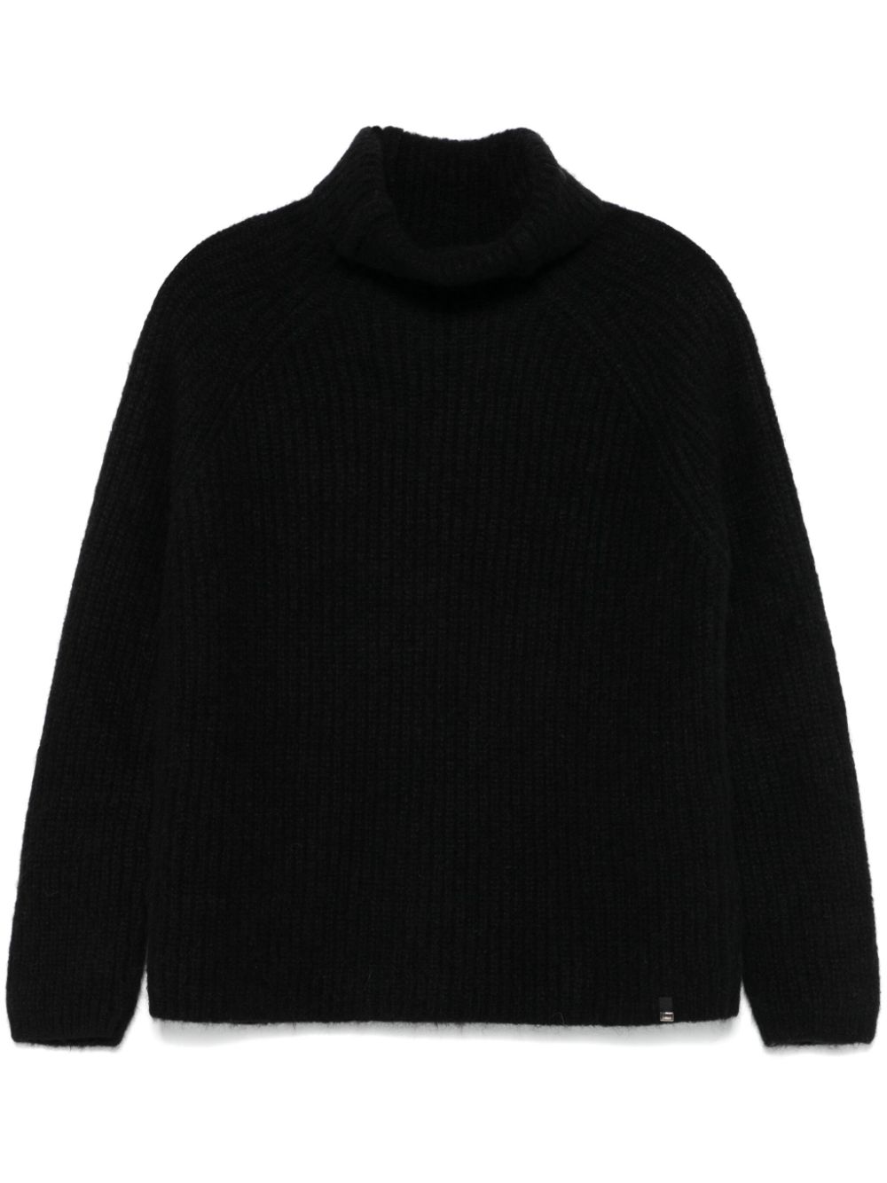 Herno ribbed sweater - Black von Herno