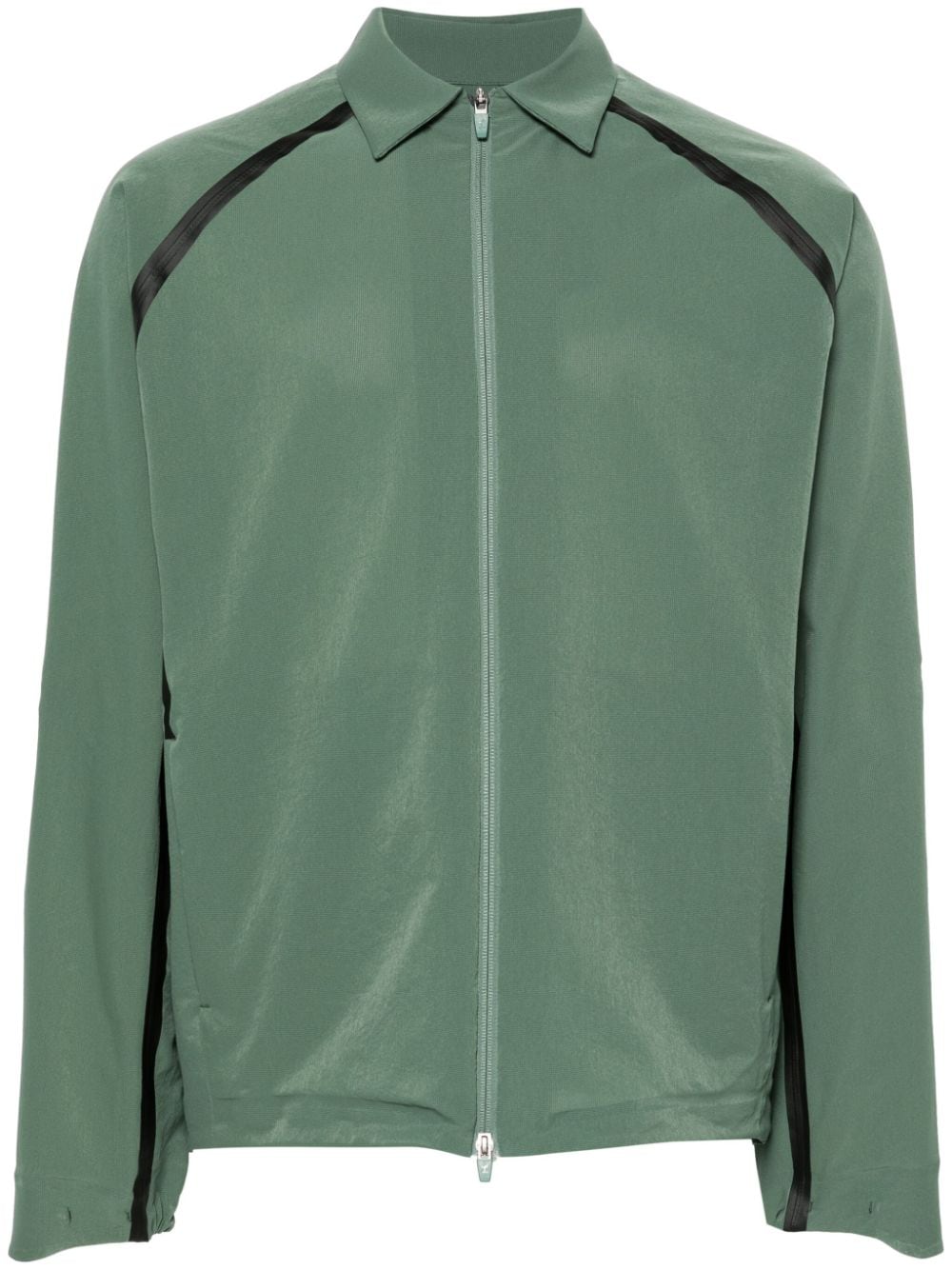 Herno ripstock-texture shirt jacket - Green von Herno