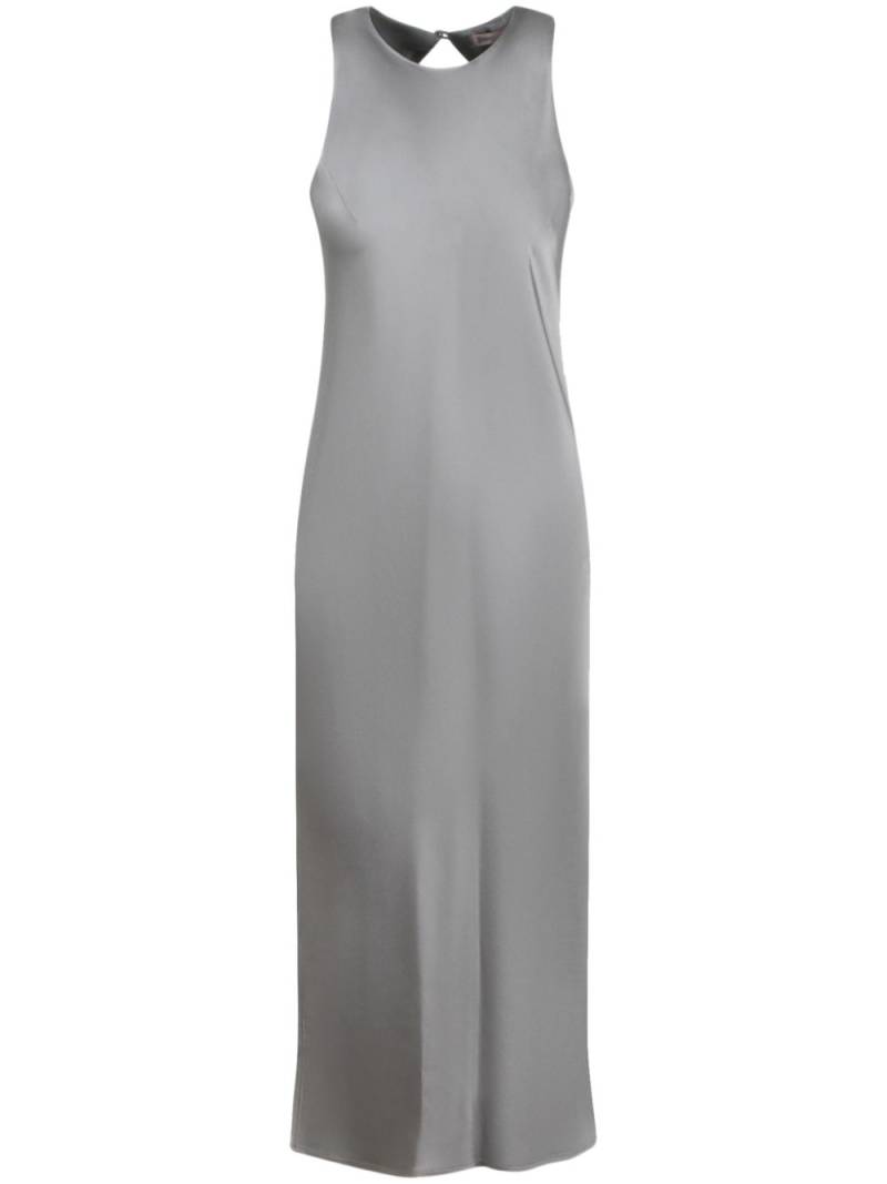 Herno satin dress - Grey von Herno