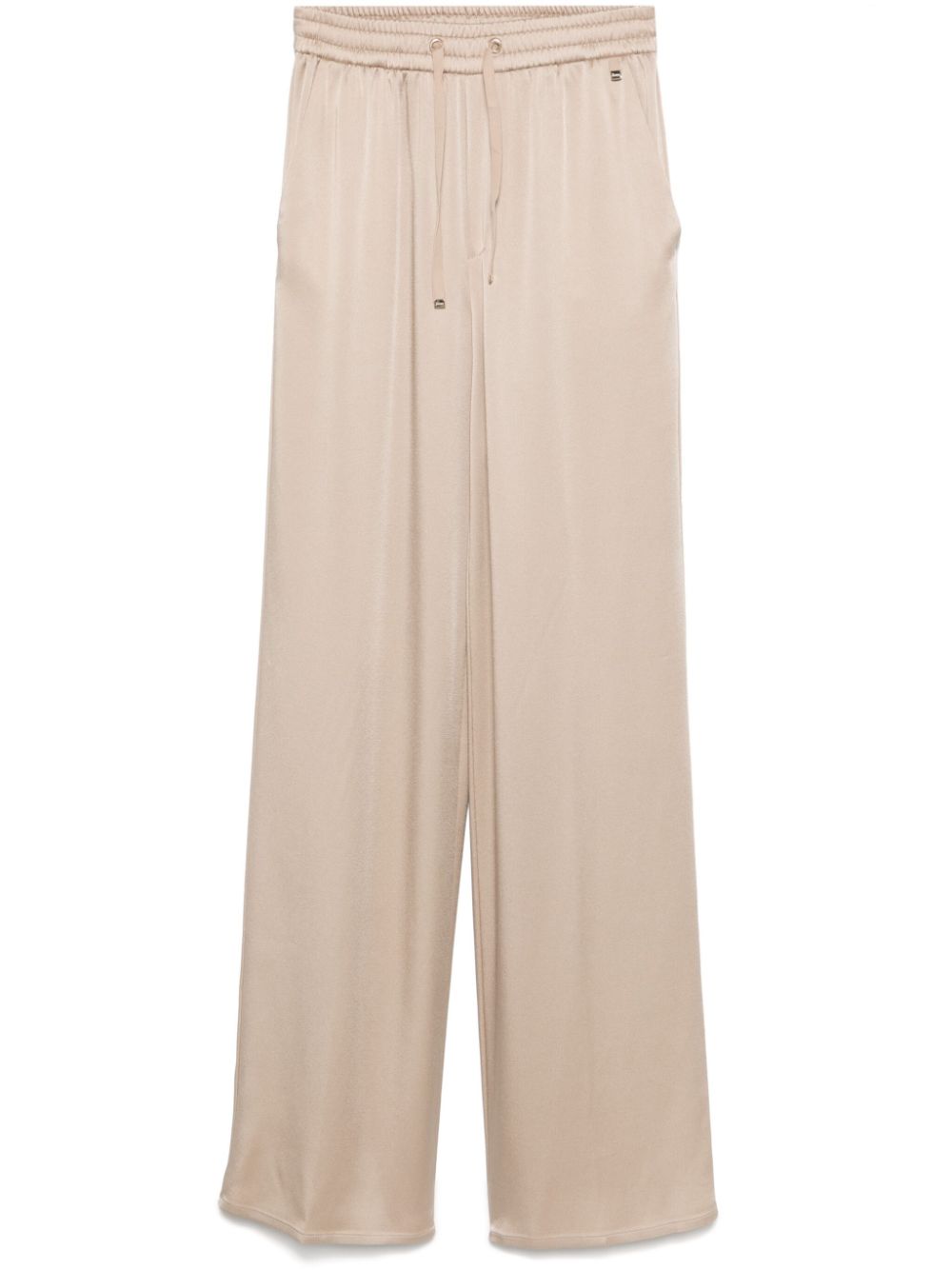 Herno satin trousers - Neutrals von Herno