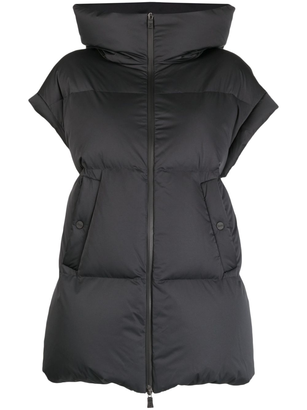 Herno short-sleeve down jacket - Black von Herno