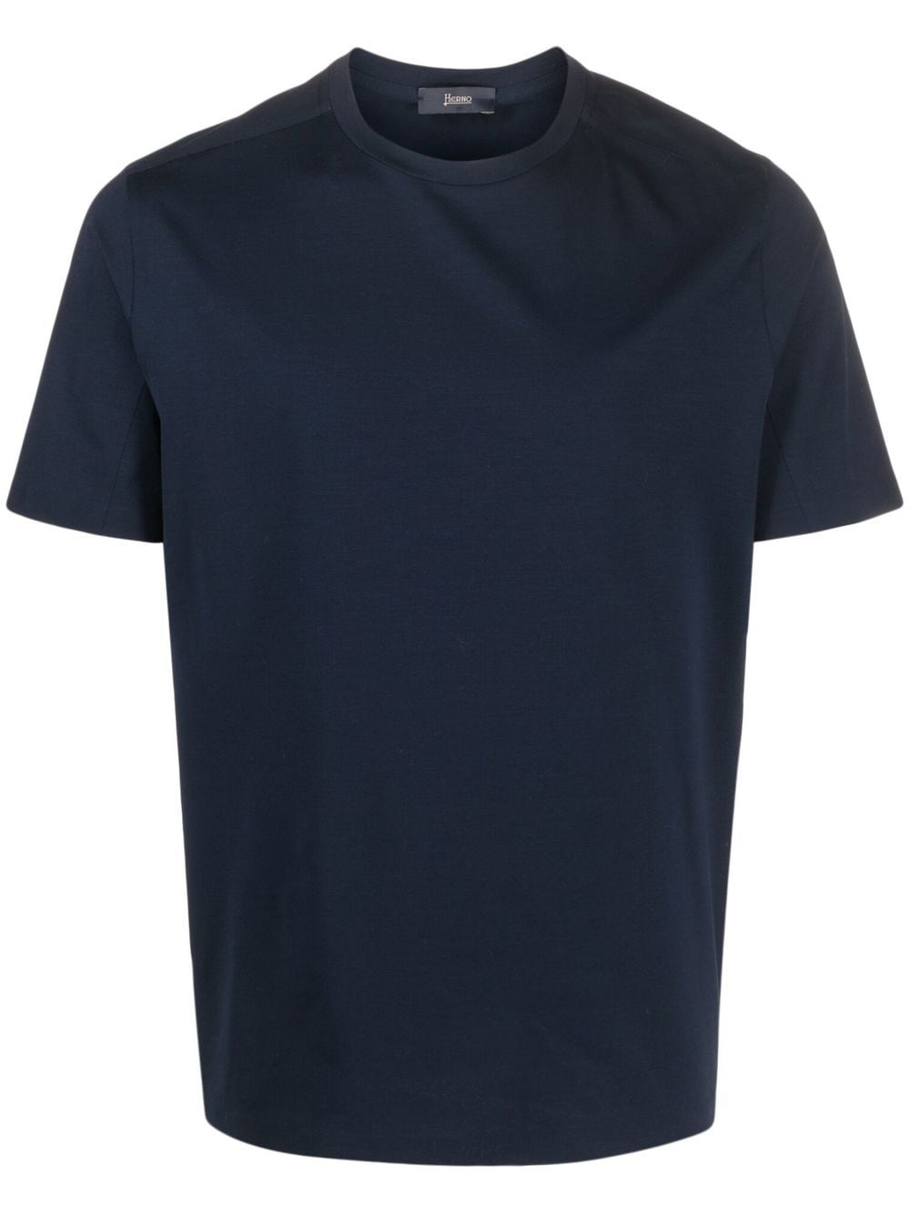 Herno shortsleeved crew-neck T-shirt - Blue von Herno