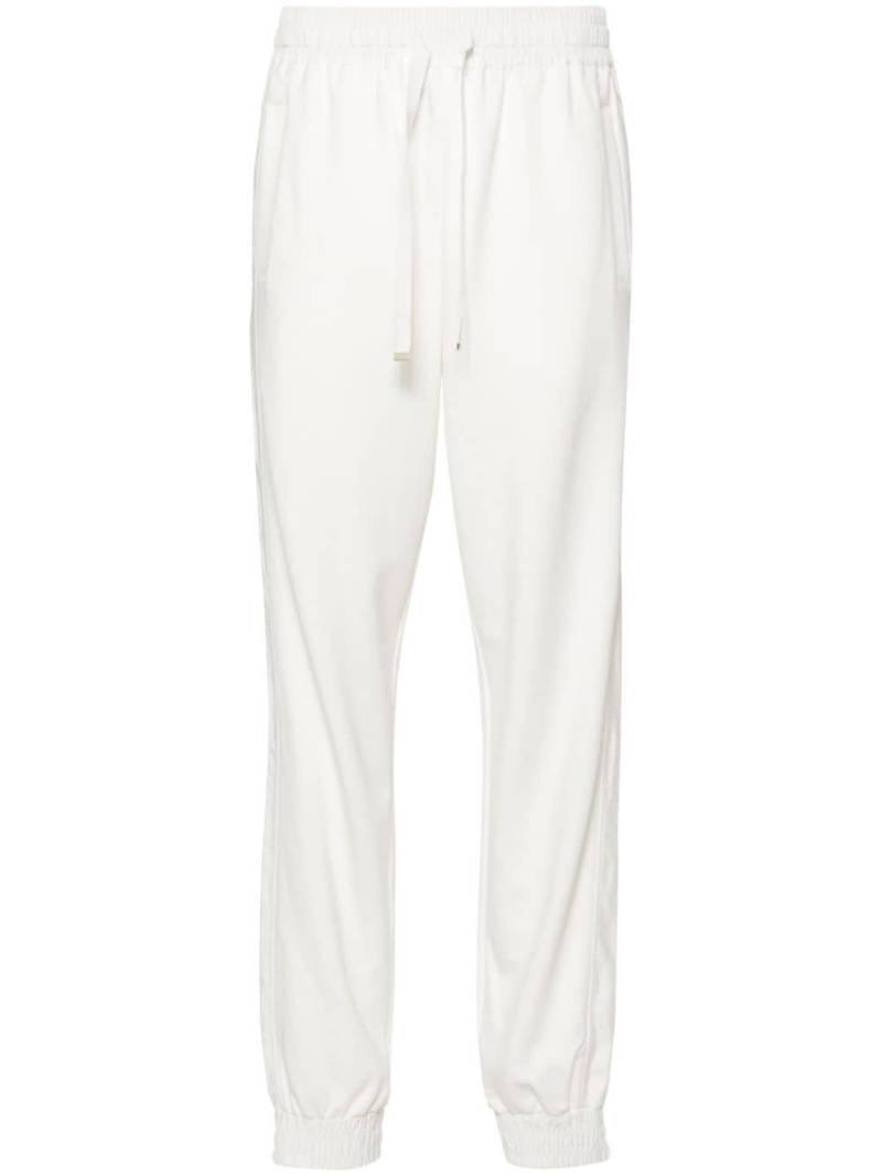 Herno side-stripes jersey track pants - White von Herno