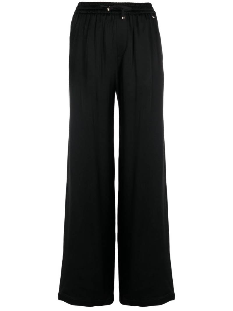 Herno straight-leg drawstring trousers - Black von Herno