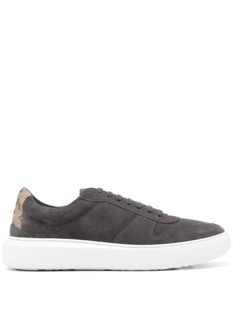 Herno suede sneakers - Grey von Herno