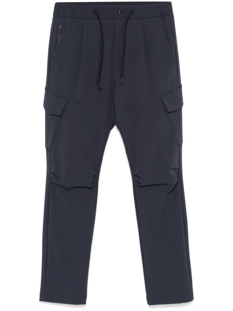 Herno technical-jersey cargo pants - Blue von Herno