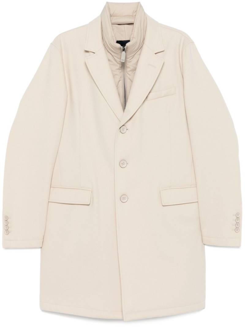 Herno virgin-wool coat - Neutrals von Herno