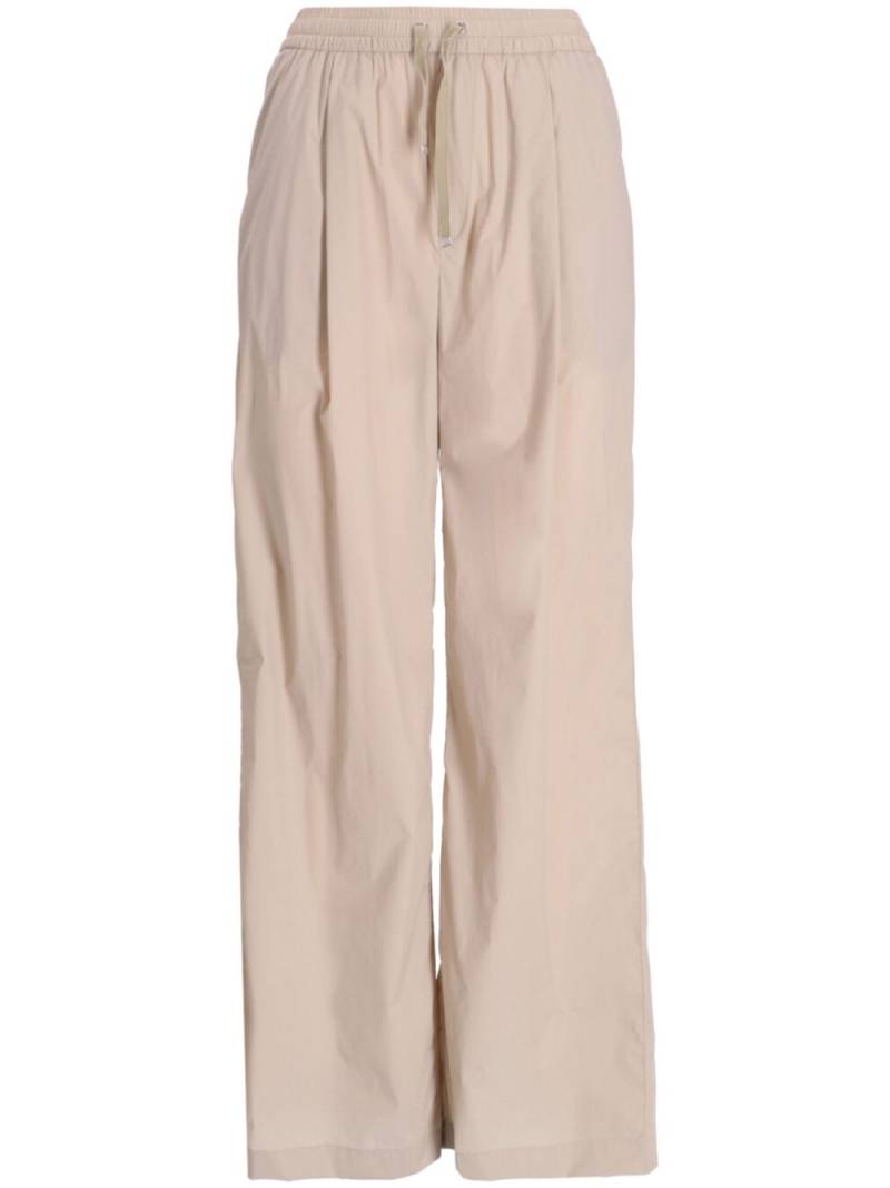 Herno wide-leg trousers - Neutrals von Herno