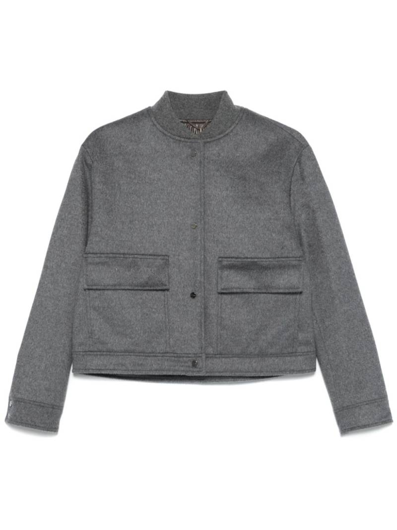 Herno wool bomber jacket - Grey von Herno