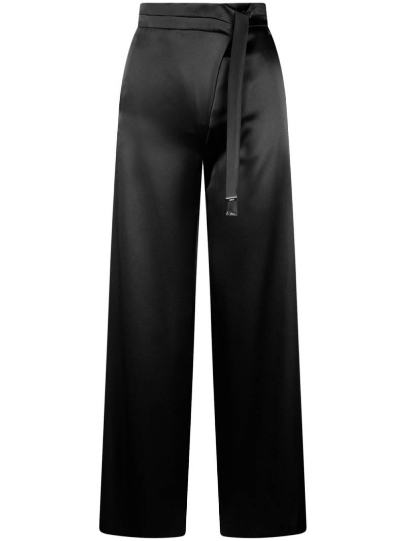 Herno wrap trousers - Black von Herno