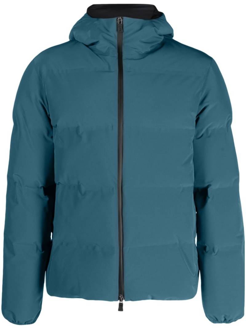 Herno zip-up goose down jacket - Blue von Herno