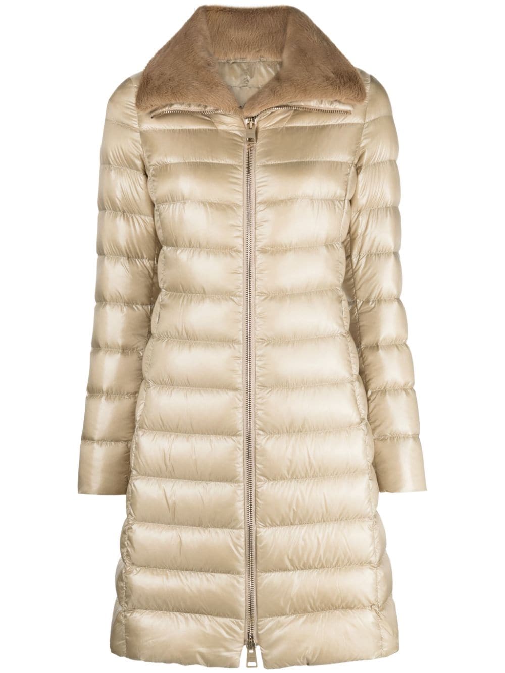 Herno Elisa quilted coat - Neutrals von Herno