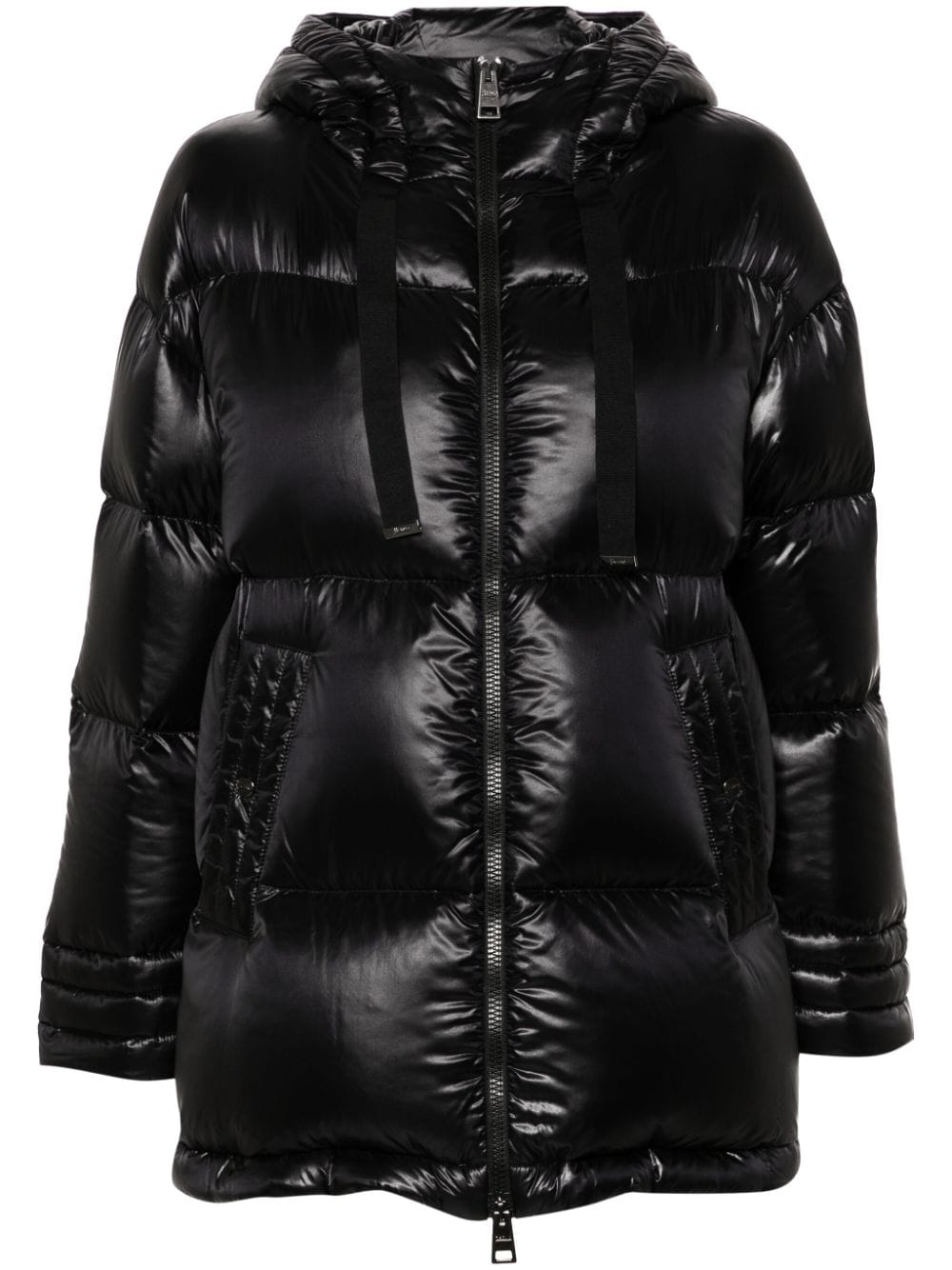 Herno zip-up puffer jacket - Black von Herno