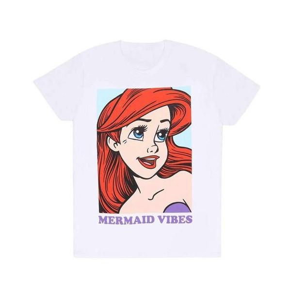 T-shirt - Arielle, Die Meerjungfrau - Mermaid Vibes - Ariel Herren Weiss L von Heroes